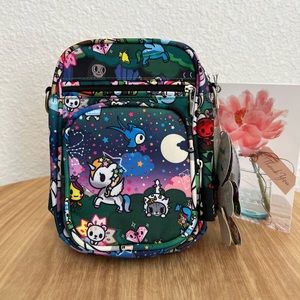 JuJuBe x Tokidoki - Camp Toki, Mini Helix Crossbody Shoulder Bag